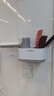 ecoco吹风机架免打孔浴室卫生间厕所置物放置架壁挂电吹风挂架风筒架子 北欧灰 实拍图