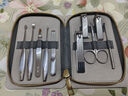 张小泉倾心美容十件套不锈钢指甲刀套装清洁护理工具套装礼盒装H100021 实拍图