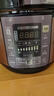 美的（Midea） 电压力锅电高压锅家用大容量多功能定时预约高压电饭煲电饭锅 可煮小米粥2-3-5-8人用 尊享款 行业TOP【4-10人  双胆】 5L 实拍图