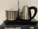 格来德（Grelide）茶台烧水壶一体智能全自动上水电热煮茶炉茶具套装可嵌入式316L不锈钢泡茶专用恒温煮茶器春节送礼 0.8L 升级加厚316L+高温清洗-108ET1 实拍图