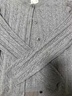 优衣库女装纽花圆领针织开衫/毛衣外套空调衫通勤秋冬新款481477 03 灰色 3XL 实拍图