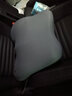 爱车屋汽车头枕 迈巴赫麂皮绒护颈枕记忆棉靠枕靠垫 适用奔驰宝马奥迪 【头等舱奢适】银河灰-腰垫 实拍图