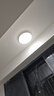 飞利浦（PHILIPS）LED全光谱吸顶灯阳台卧室厨房走廊卫生间灯具防水防尘防虫三防灯 13W 6㎡内适用 全光谱 白光 26CM 实拍图