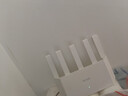 Tenda腾达路由器【千兆WiFi6+穿墙王】无线AX3000信号增强家用放大器Mesh限时补贴金榜一名云霄白立式 实拍图