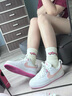 耐克（NIKE）女鞋 2026新款春季时尚潮流休闲鞋轻便舒适低帮板鞋子大童鞋 新款/樱花粉白-111 【新年礼物】 36 实拍图