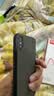 世咏 适用苹果xs max手机壳 iphone xs max保护套镜头全包硅胶防摔超薄简约时尚皮纹壳男女款 优雅灰 实拍图