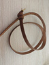 稻草人女士皮带复古文艺简约百搭韩国腰带女酷ins风裤带学生2023新款 焦糖色 115cm 实拍图