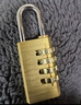 奥本黄铜密码挂锁行李箱锁宿舍柜子锁健身房迷你密码防水锁头284 实拍图