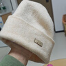 玖慕（JIUMU）纯羊毛保暖毛线帽秋冬季针织帽冷帽冬帽月子帽冬天户外防寒帽子女 实拍图