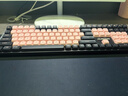 阿斯盾（AUSDOM）HOLA111无线机械键盘鼠标套装一带二多键无冲低延时办公游戏女生高颜值机械键鼠套装黑粉 实拍图