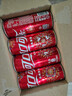 可口可乐（Coca-Cola）经典口味碳酸饮料 汽水饮料  330ml*20烟花罐 年货节 礼盒装  实拍图