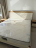 全友（QUANU）家居奶油芝士系列双人床小户型家用主卧室齐边大床含床垫组合家具 【高脚款 | 升级实木排骨架】单床+65K床垫 1.5x2米 实拍图