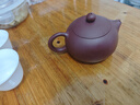 京东京造 宜兴紫砂壶 手工【原矿紫泥】煮茶泡茶壶茶具 西施壶210ml 实拍图