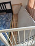 秋莹可升降榉木拼接床实木儿童床婴儿床加宽拼接大床小孩床边床拼接床 三护栏+5cm椰棕床垫(高度可调节) 可升降长200宽60高35【60护栏】 实拍图