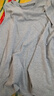 纯棉背心男士运动无袖T恤夏季薄款宽松外穿篮球跨栏坎肩宽肩健身 浅灰 B03 3XL 建议150-170斤 实拍图