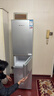 上菱200升三开门冰箱家用出租冰箱小型三温区中门软冷冻节能省电低噪超薄两天不到一度电BMM200L 实拍图