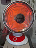 康佳（KONKA）取暖器家用小太阳摇头电暖器轻音电暖气取暖烤火炉台式电热两档调节速热倾倒断电 KDNX-1007-P 实拍图