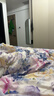 富安娜床上四件套 100%全棉数码印花床单被套 双人加大 230*229cm紫家居馆 实拍图