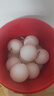 正品乒乓球比赛专用乒乓球批发高弹力专业训练耐打球训练用球 三星级 50只 【弹性好-更耐打】 白色 实拍图