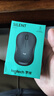 罗技（Logitech）M221 轻音鼠标 无线鼠标 办公鼠标 对称鼠标 带无线微型接收器 雾霭蓝 实拍图