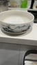 九千谷水仙花盆陶瓷白色圆形菖蒲铜钱草碗莲睡莲白瓷山水盆约15.8cm5815 实拍图