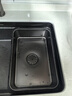 摩恩（MOEN）厨房水槽大单槽枪灰色纳米套装不锈钢洗菜盆洗碗槽SKW00101AB套装 实拍图