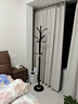 SGMW衣帽架落地卧室衣架客厅立式铁艺挂衣服架子室内单杆收纳架挂包架 实拍图