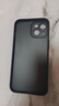 奶小鸭 适用苹果14手机壳 iphone14保护套镜头全包硅胶防摔超薄创意卡通简约网红软壳男女款 石墨黑 实拍图