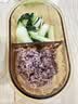 AKAW日本玻璃扣饭盒可微波加热上班族专用打包带盖便当碗分隔餐保鲜盒 双格-绿色【高硼硅】一键排气 实拍图