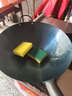 荣事达（Royalstar）章丘手工锻打铁锅老式炒锅无涂层不粘炒菜锅圆底燃气灶有盖40cm 实拍图