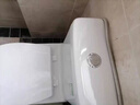 箭牌（ARROW）卫浴大冲力喷射虹吸式防臭节水马桶家用缓降盖板连体抽水坐便器 【T51】纤薄款/虹吸强冲 1205U 305/300mm 实拍图