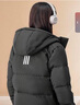 阿迪达斯（adidas）550蓬通勤防风保暖鸭绒羽绒服面包服女子冬季连帽 L码 实拍图