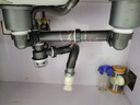 hawen【德国】厨房洗菜盆下水管道全套装水槽双槽三通洗碗池排下水防臭 【110+110】双槽+送三通接头 水封防臭丨可拆卸款丨通用安装 实拍图