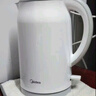 美的（Midea）电水壶热水壶 大容量家用烧水壶 双层防烫 不锈钢无缝内胆 大功率快速烧水沸腾 1.5L 【母婴材质】316L不锈钢 实拍图