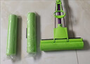 妙洁胶棉拖把家用卡槽型胶棉头 免手洗滚轮式挤水海绵拖把拖布墩布 原装拖把+2通用头【共3头】 实拍图