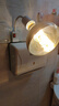 狮奥利兴浴霸灯座一体取暖灯照明加热神器浴室卫生间壁挂小太阳洗澡取暖器 浴霸暖灯【三插】金色灯 万向软管丨一键开关丨无需布线丨即插即用 实拍图