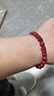 【正品】招财貔貅朱砂手串本命年转运珠手链女送老公老婆礼物 C01招财貔貅朱砂手串8MM 实拍图