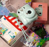 INSTAX富士instax立拍立得 一次成像相机 mini12精美礼盒 樱花宝贝 含10张fafa花边相纸 实拍图