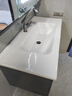 恋派浴室柜 陶瓷一体盆卫生间洗脸盆柜组合悬挂式洗漱台智能洗手盆柜 风水镜柜】珠光灰+陶瓷盆 100cm 实拍图