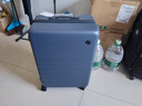 京东京造 无界行李箱24英寸拉杆箱旅行箱男女PC托运大容量 深海蓝 实拍图