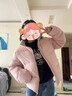 优衣库童装男童女童蓬松羽绒茄克外套夹克羽绒服478148 10 水粉色 150 实拍图