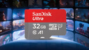 闪迪（SanDisk）32GB TF（MicroSD）内存卡A1 U1 C10 至尊高速移动版存储卡 读速120MB/s 手机平板游戏机内存卡 实拍图
