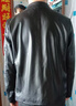 富鋌【高端头层小牛皮】秋季皮衣男款商务翻领皮夹克男士真皮皮衣外套 晒单实拍图