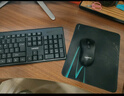 联想（Lenovo）无线键盘鼠标套装 键鼠套装 全尺寸键盘 商务办公 MK23Lite 实拍图