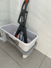 佳帮手搓洗免手洗拖把盆拖布水桶长方形加大口径家用清洁手提拖把桶35cm 实拍图