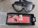 匹克成人游泳镜男女高清防雾防水大框一体专业潜水游泳眼镜透明黑色 实拍图