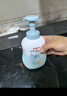 贝亲洗发水沐浴露 婴儿洗发沐浴二合一 水三角 500ml瓶装+400ml补充装 实拍图