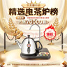 金灶（KAMJOVE） 自动上水电热水壶加抽水器茶具电茶壶 自动加水热水壶 烧水壶茶具 T-22A 1L 黑色 实拍图