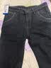 真维斯（Jeanswest）牛仔裤男士加绒直筒宽松男裤冬季长裤弹力休闲裤子黑色加绒30 实拍图