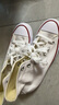 匡威（Converse）官方All Star经典帆布男女高帮休闲运动小白鞋101009 101009/白色 38 实拍图
